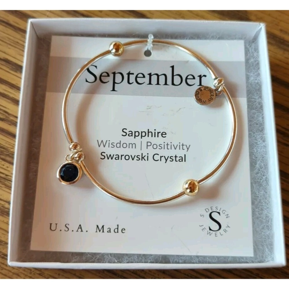 Brand New Birthday September Sapphire Handmade Bracelet By‎ S Design Jewelry